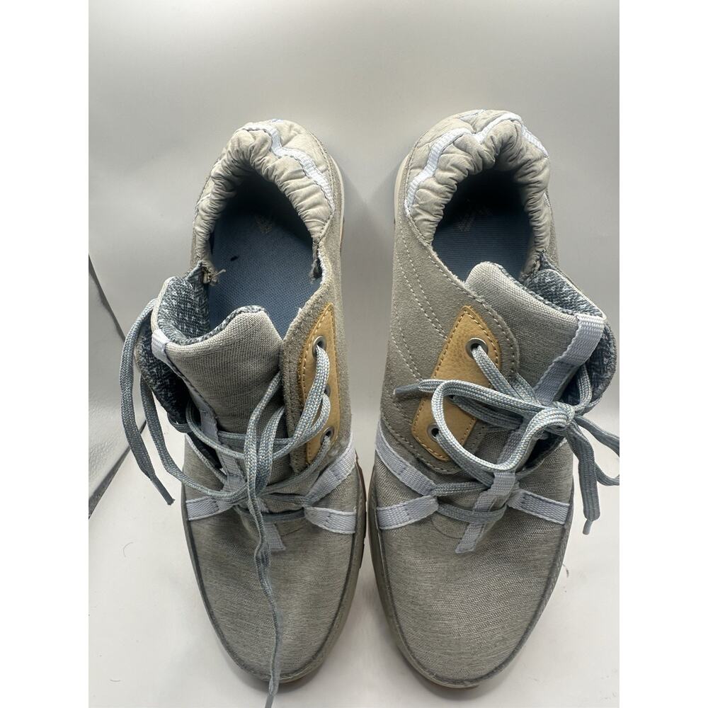 Forsake Shoreline Women’s 10.5 Gray Blue Suede Leather Outdoor Sneakers Shoes - Picture 5 of 10